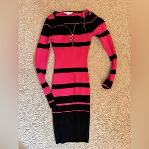 BLACK & PINK DRESS